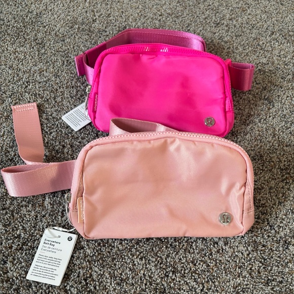 Accessories - Valentine’s Day girly bundle set 2 lululemon everywhere belt bags hot pink pink